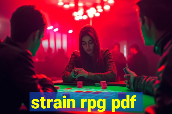 strain rpg pdf